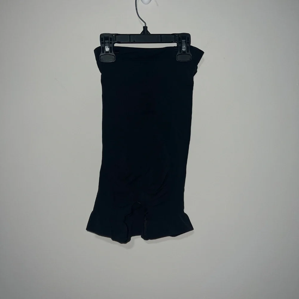 Skims SEAMLESS SCULPT STRAPLESS SHORTIE BODYSUIT onyx black mediu